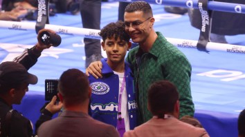 Cristiano Ronaldo’s Mysterious Son Being Selected For Portugal’s Youth National Team Has CR7 Beaming With Pride