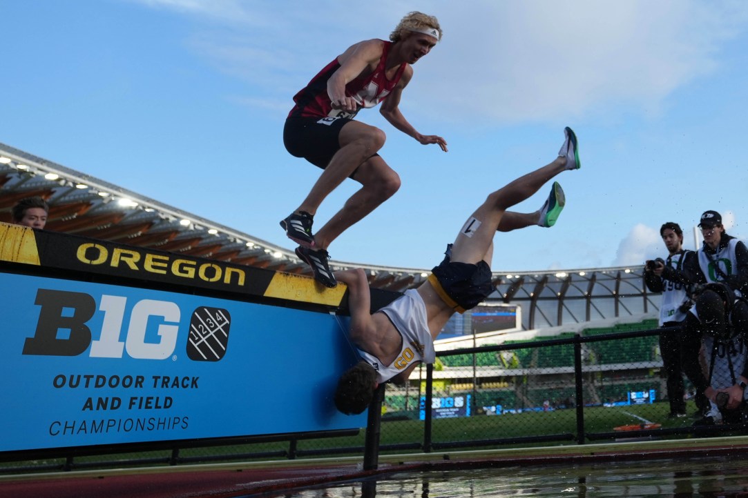 Big Ten Steeplechase Fall Michigan Ian Hill