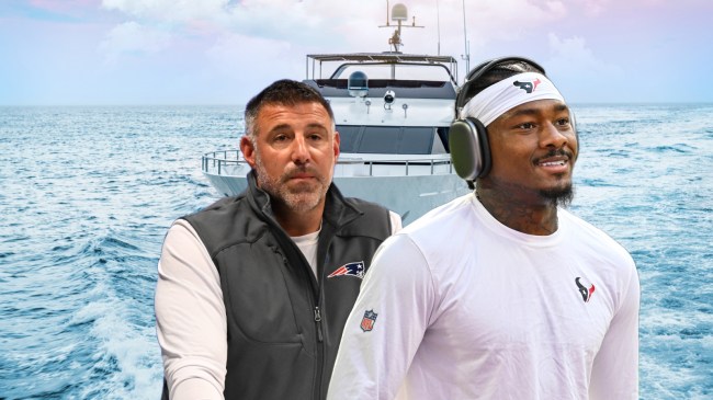 Mike Vrabel and Stefon Diggs