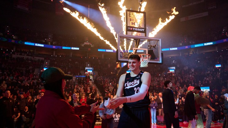 Moda Center in Portland Oregon the home of the Trail Blazers