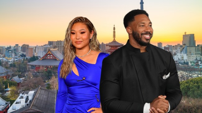 Myles Garrett and Chloe Kim