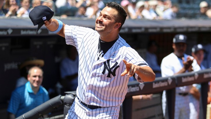 Nick Swisher of the New York Yankees