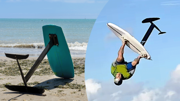 Greek Foilboarding Lord Stomps Historic Double Backflip After Going Full-Send On 800+ Attempts