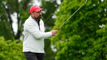 Ryan Day Redeemed By Missile Golf Shot After Having Athleticism Questioned In Ohio State Softball Outing
