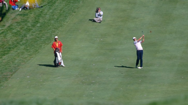 Scott Simpson wins 1987 U.S. Open at the Olympic Club in San Francisco