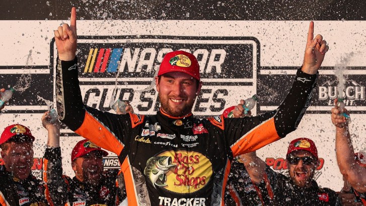 Chase Briscoe celebrates NASCAR Cup Series win at Pocono