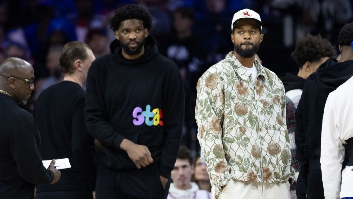 Philadelphia 76ers Joel Embiid Paul George