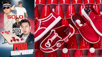 WATCH: The HEYDUDE X Red SOLO Cup Beer Pong Collab Is Taking Us Back To Our College Glory Days