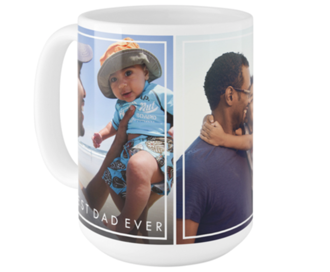 Shutterfly Simple Frames Coffee Mug for Father's Day