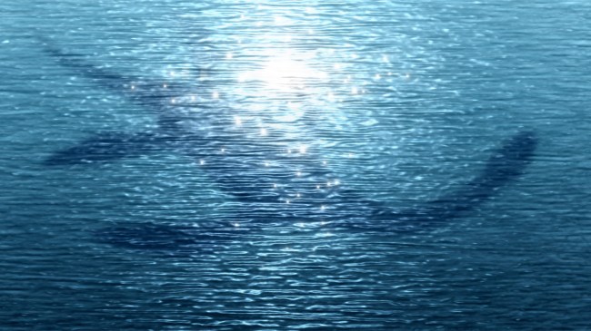 Silhouette-of-the-Loch-Ness-monster-under-the-water
