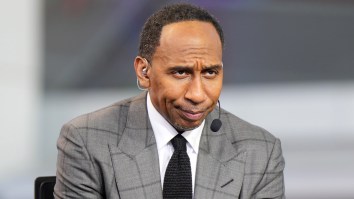 Stephen A. Smith Caught Playing Game On Phone During Third Quarter Of NBA Finals Game 4
