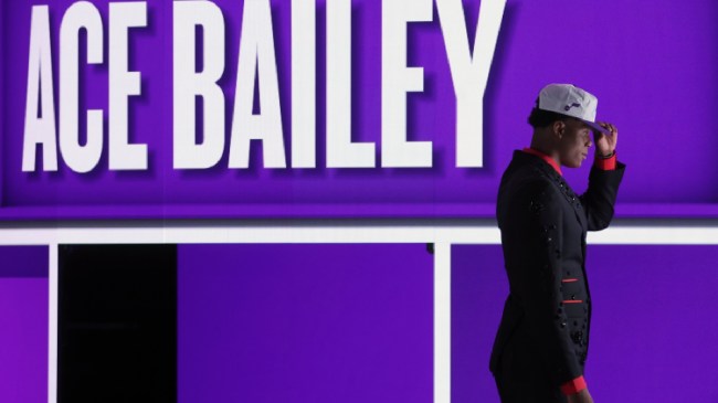 Ace Bailey is drafted by the Utah Jazz