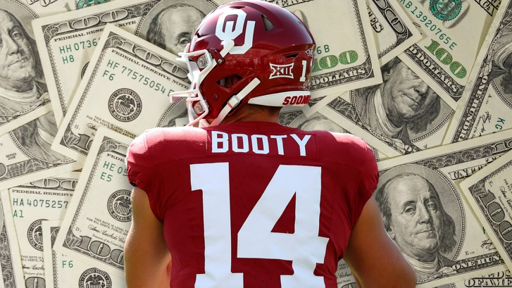 General Booty over $100 bills