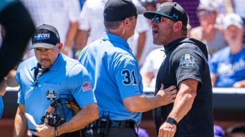 College World Series Umpire Responsible For Coastal Carolina Ejection Has ‘History Of Overreacting’