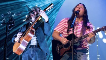 Gigi Perez’s Powerful Vocals Melt Into Hozier’s Harmonies During Duet Of ‘Work Song’ At Fenway Park