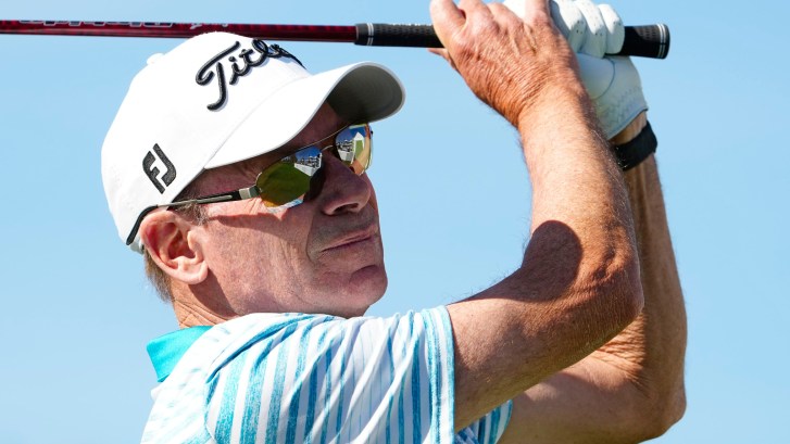 pro golfer John Huston