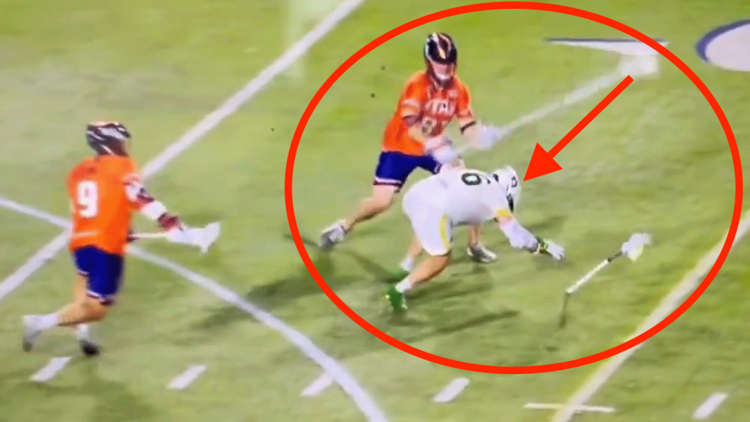 Graeme Hossack Stick Check Slash Chris Kavanagh Lacrosse Controversy PLL