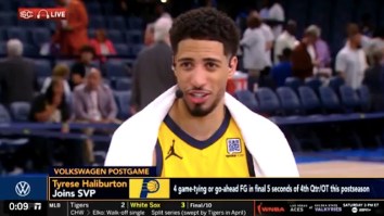 NBA World Perplexed By Tyrese Haliburton’s Voice Instantly And Entirely Changing During Interview, Joke He’s Possessed By A Demon