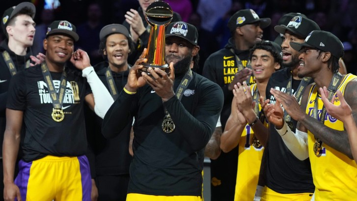 LeBron James and the Los Angeles Lakers