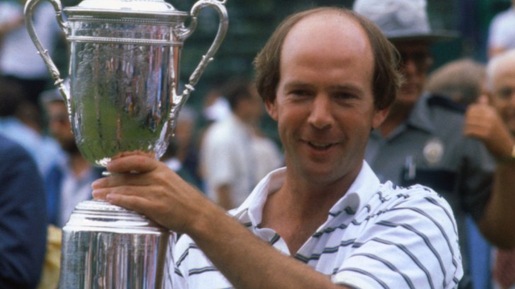 Larry Nelson after winning 1983 US Open