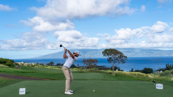 Max Homa hits the longest drive in PGA Tour history at Kapalua