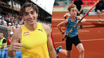 Mondo Duplantis Challenges 12-Year-Old Ukrainian Pole Vault Phenom Who Already Broke His World Record