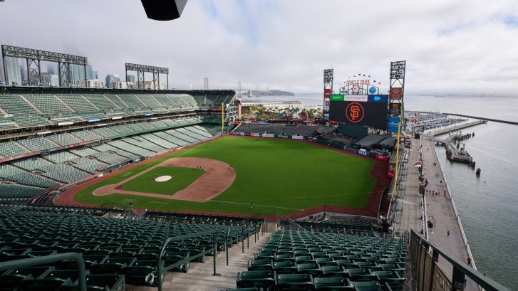 Oracle Park home of the San Francisco Giants