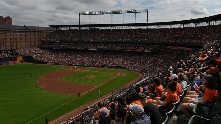 Oriole Park at Camden Stadium in Baltimore
