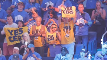 Oklahoma City Thunder Fans Harassed, Borderline Assaulted Young Pacers Fan And His Mother At Game 7 (Video)