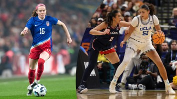 UCLA Basketball Star Lauren Betts Makes Rose Lavelle Look Like A Small Child With Staggering Height Difference