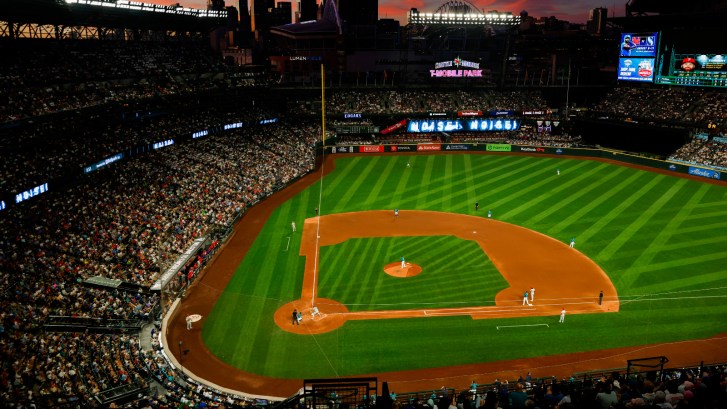 T-Mobile Park in Seattle home of the Mariners