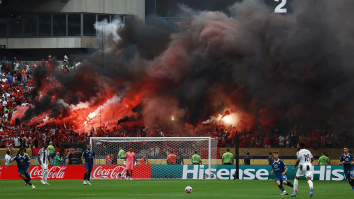 Moroccan Soccer Fans Suffocate NFL Stadium In A Giant Cloud Of Smoke From Flares At Club World Cup