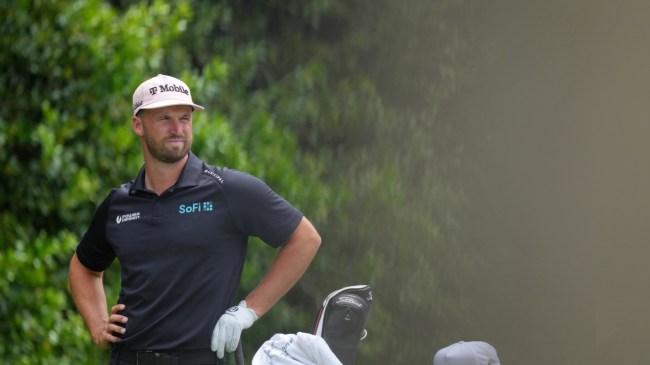 Wyndham Clark at the US Open at Oakmont Country Club