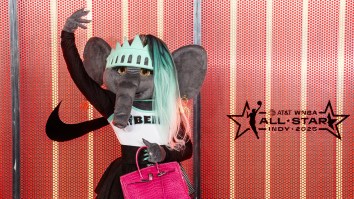 The Biggest Star Of WNBA All-Star Weekend Was A 5-Foot-10 Anthropomorphic Elephant Named Ellie