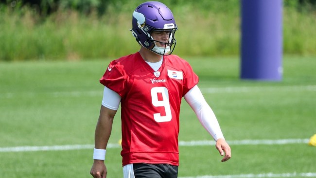 Minnesota Vikings QB JJ McCarthy