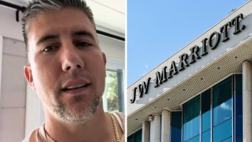 ‘Bro Just Won A Lawsuit’: Orlando JW Marriott Guest Says Elevators Aren’t Working. Then He Tries To Use A Fire Exit