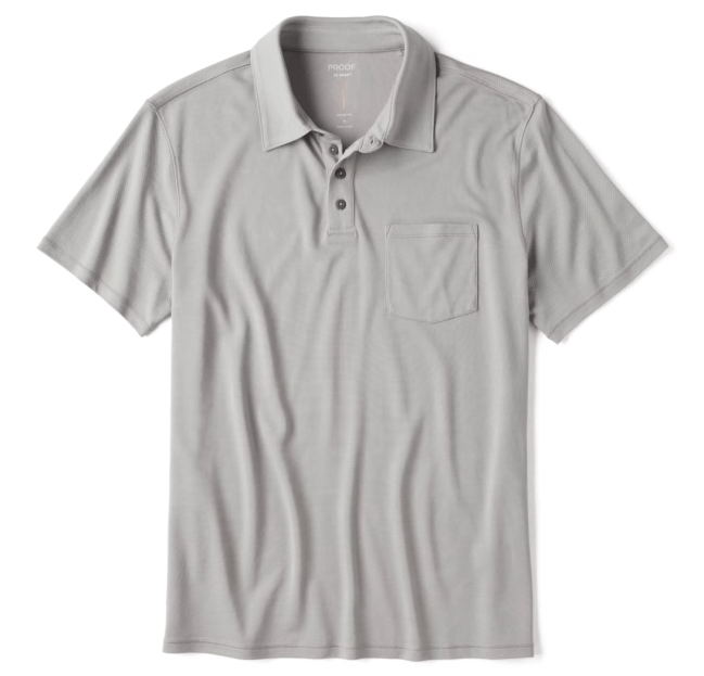 Proof 72-Hour Merino Pique Polo