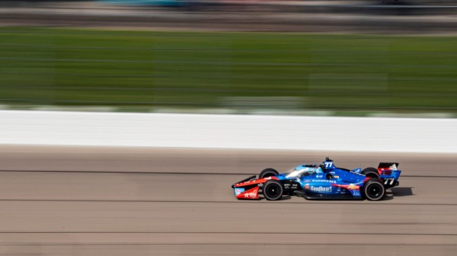 IndyCar driver Sting Ray Robb