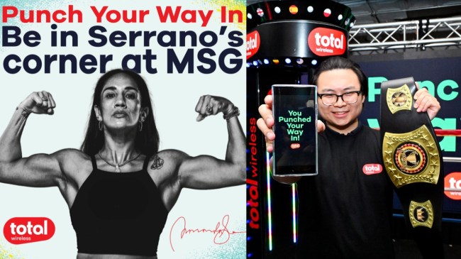 Amanda Serrano vs Katie Taylor on Netflix sponsored by Total Wireless