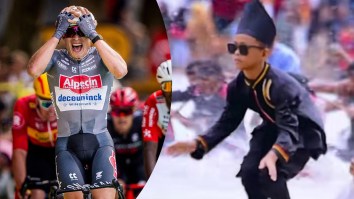 What Is Aura Farming? Belgian Cyclist Wipes Out At Tour De France After Dancing Like Indonesian Boat Kid