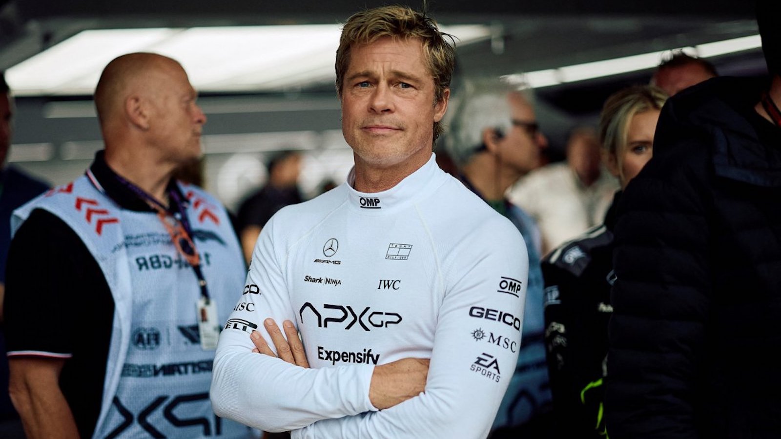 brad pitt f1