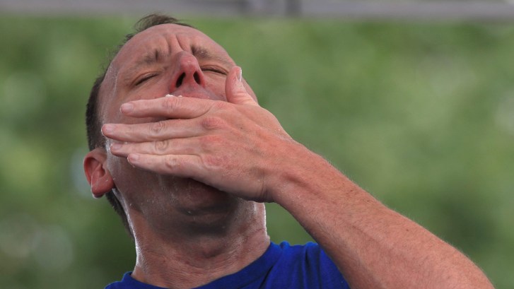 competitive eater Joey Chestnut