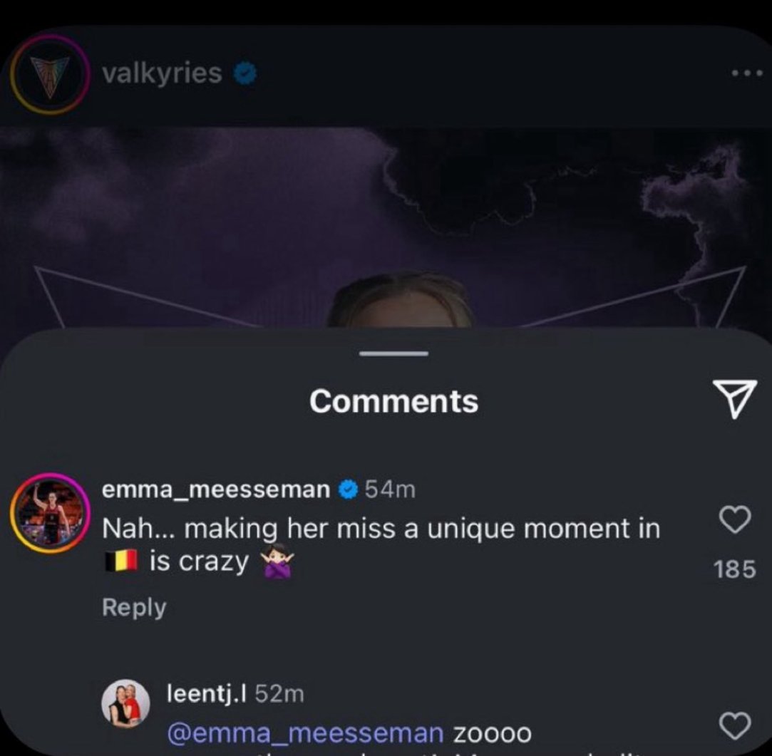 Emma Meesseman Julie Vanloo Valkyries Belgium