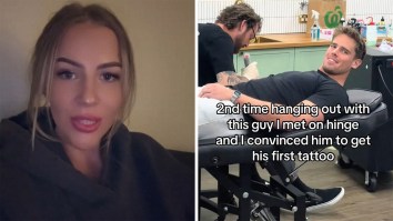 Australian Woman Goes On Second Date With Hinge Match. Then She Convinces Him To Get His Very First Tattoo