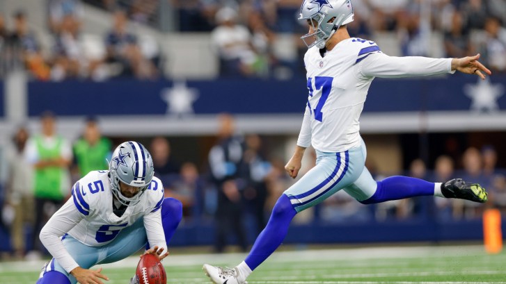 Brandon Aubrey 65 yard field goal