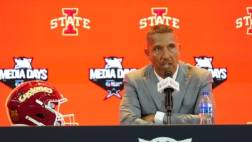 Iowa State Football Coach Unintentionally Admits To Being Poor In Front Of Big 12 Peers