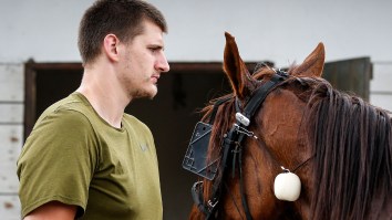 Nikola Jokic Showed More Emotion When His Horse Won A Race In Serbia Than He Did After Securing An NBA Title