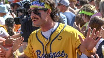 Savannah Bananas Player Lucky To Still Have All His Teeth After Backflip Ends In Brutal Faceplant On Live TV