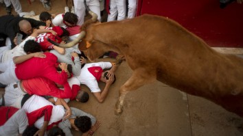One Man Gored And 7 Bruised At 2025 Running Of The Bulls In Spain. But Not This Guy Who Tempted Fate And Won