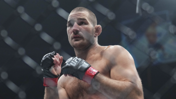 Florida Police Officer Wants UFC Contract After Dodging Sean Strickland’s Punches During Wild Brawl At Las Vegas MMA Event